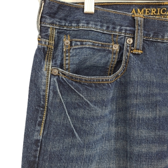 American Eagle Medium Wash Original Boot Jeans 36 - Picture 4 of 11